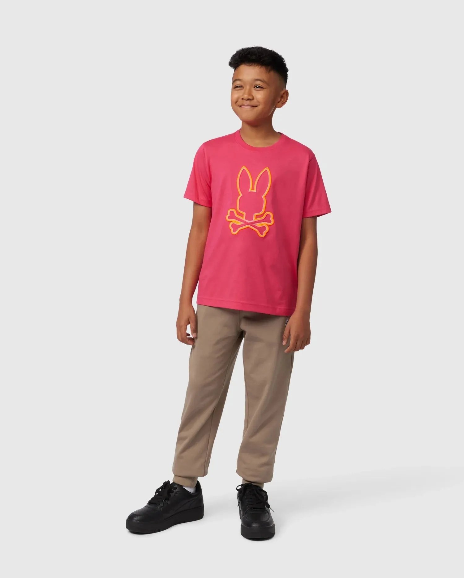 KIDS SANTA MONICA EMBROIDERED GRAPHIC TEE - B0U842A2PC