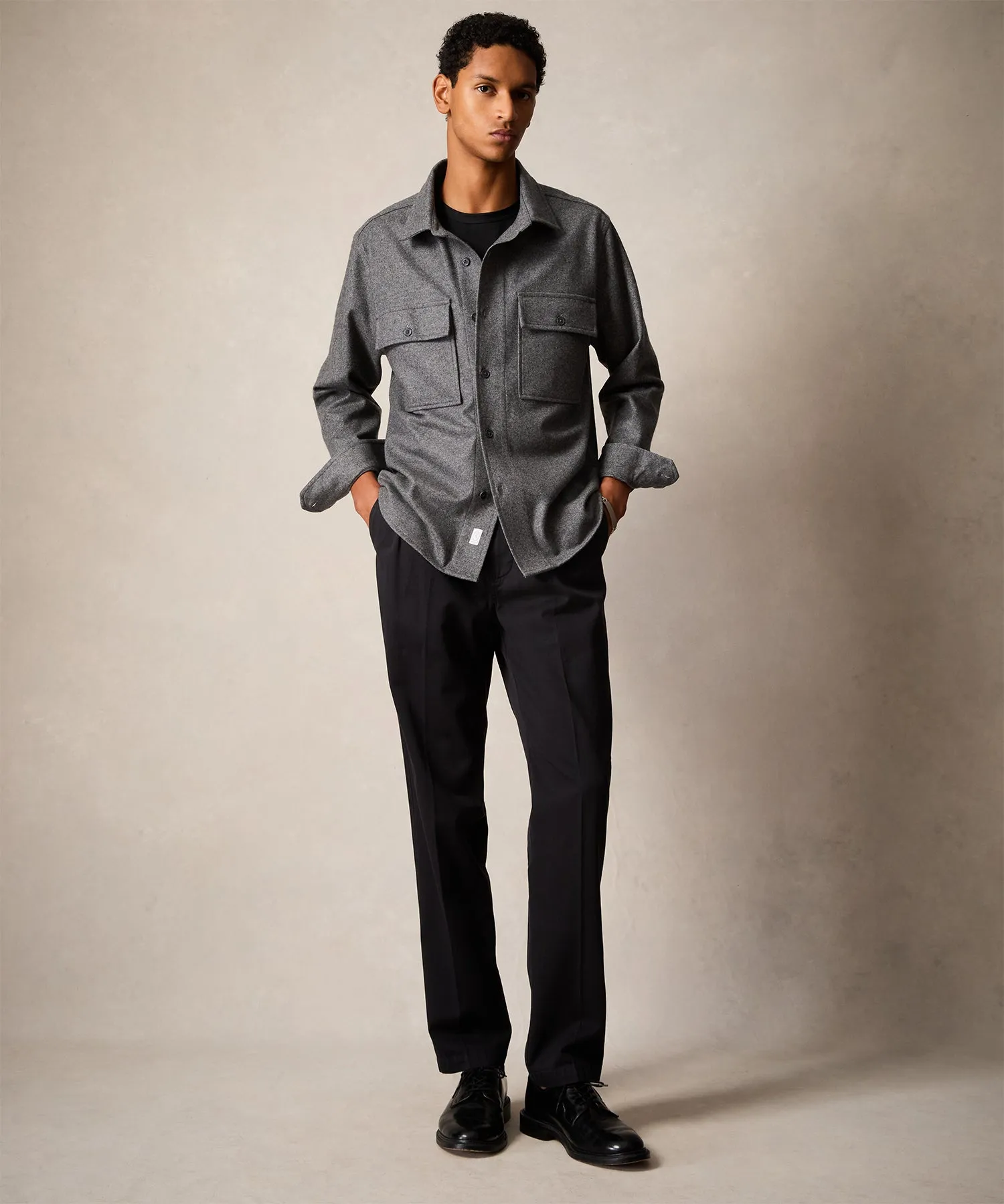 Knit Cashmere Overshirt