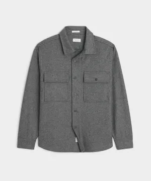 Knit Cashmere Overshirt