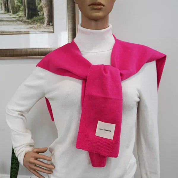 Knitted Sleeveless Tie Vest-SHW2426