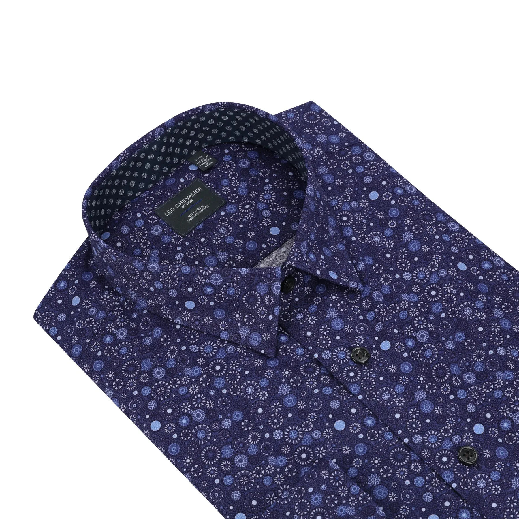 Leo Chevalier - Long Sleeve Shirt - Casual Fit - 621455 Clearance
