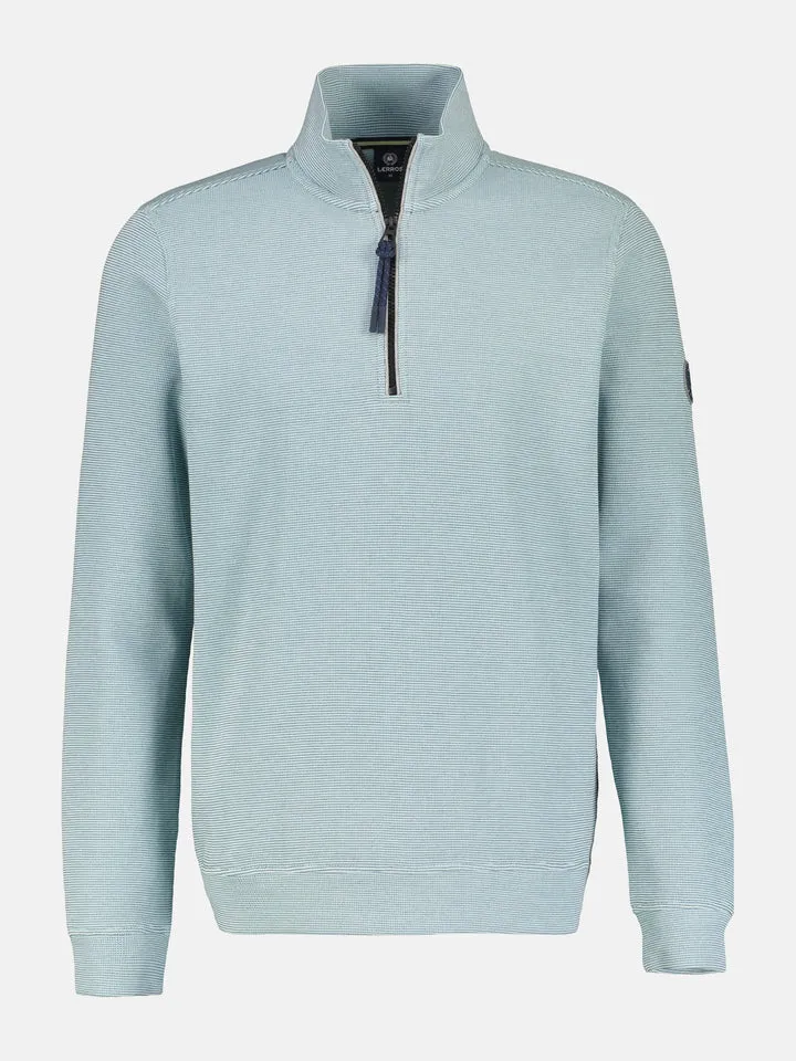Lerros 1/4 Zip Sweater-Mint