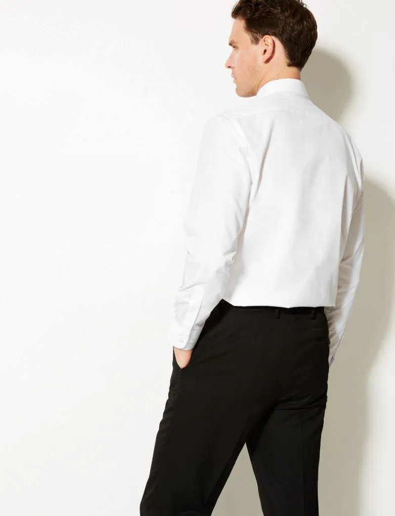 M&S Mens Plain F/S Formal Shirt T11/2101T