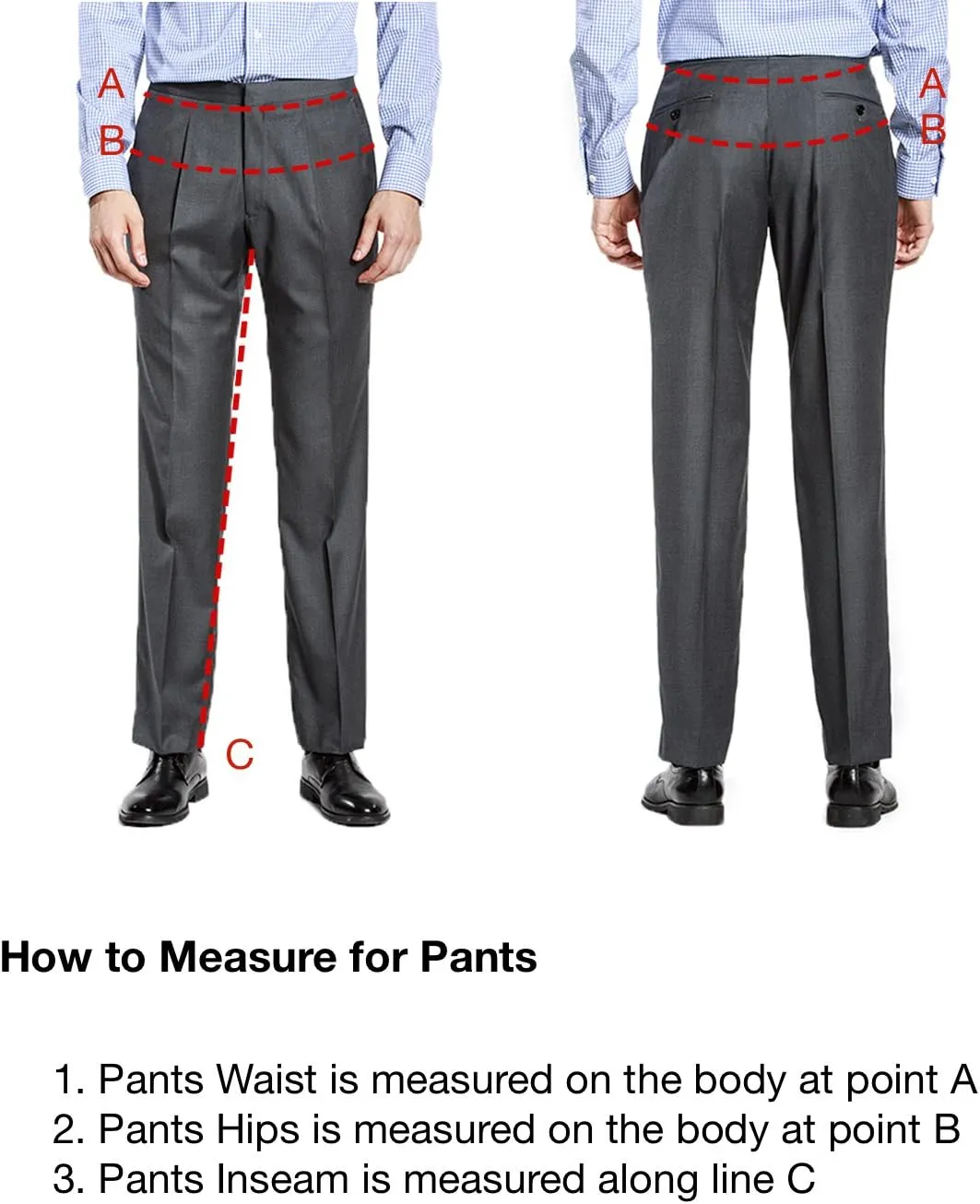 Men Bird's-Eye Relaxed Fit Suit Pants No Iron Premium Wool Men's Dress Pants Patterned Suit Trousers