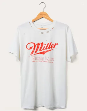 Miller High Life Eagle Flea Market Destroyed Tee