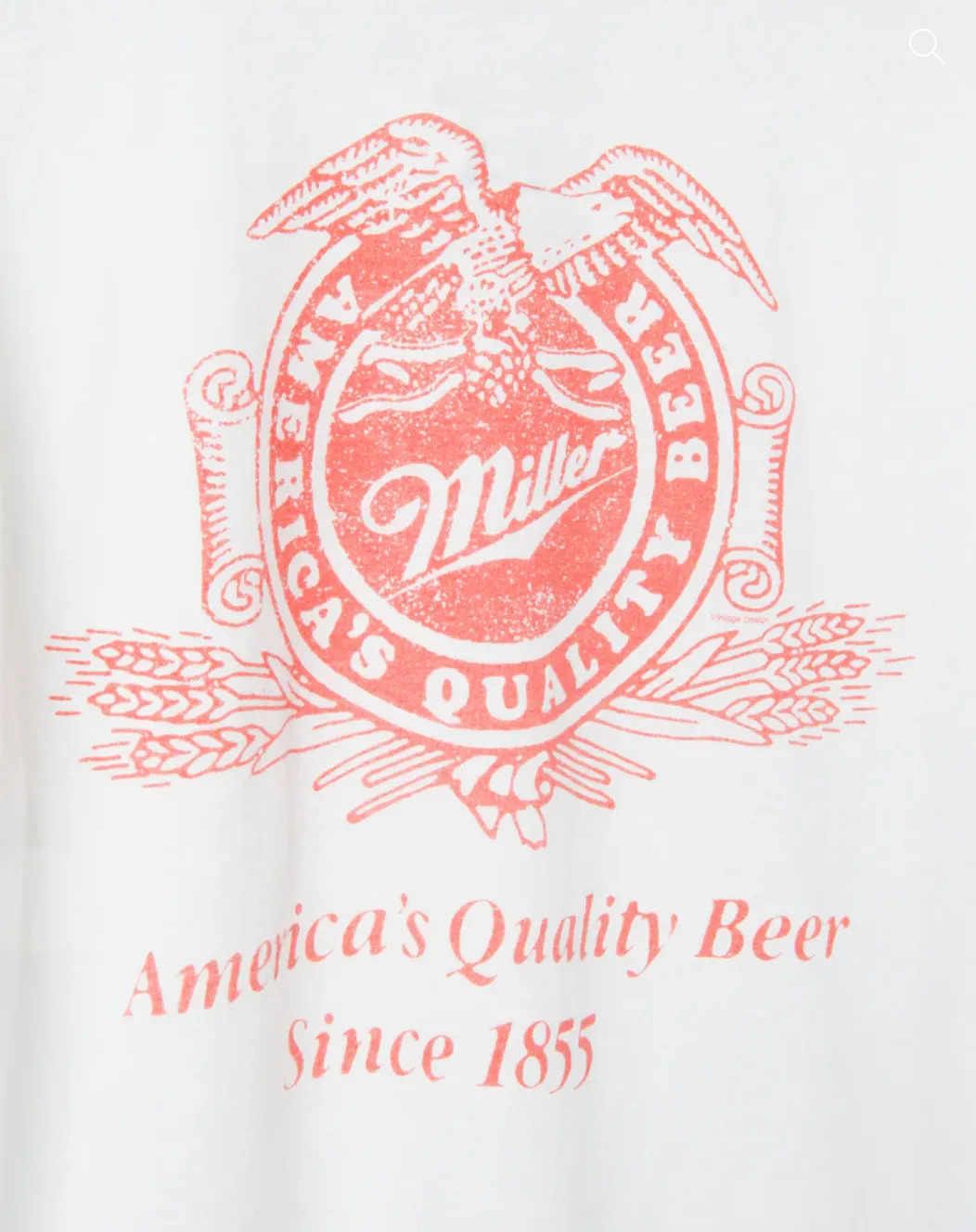Miller High Life Eagle Flea Market Destroyed Tee