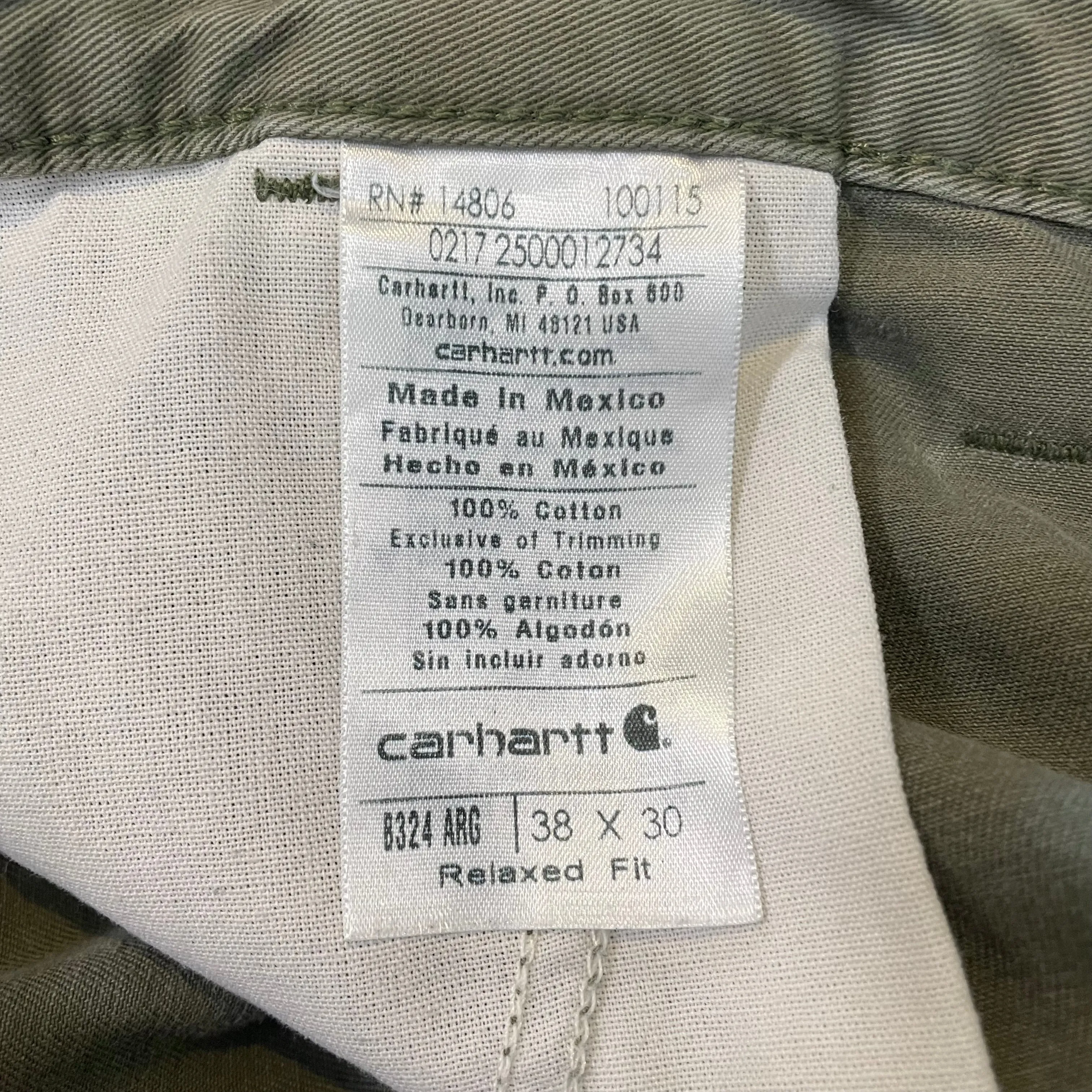 Modern 2017 Carhartt B324 Relaxed Dungaree Pants