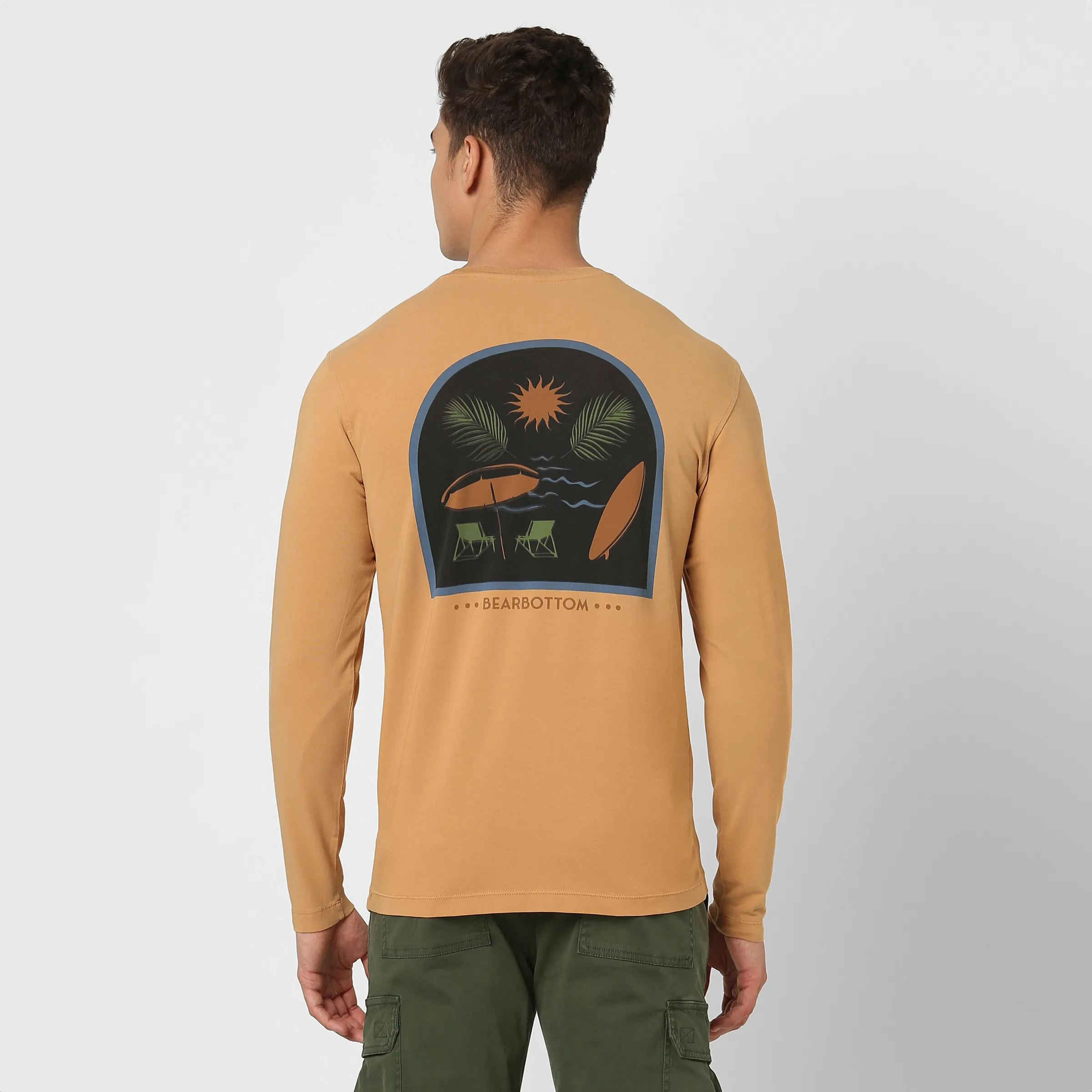Natural Dye Graphic Long Sleeve