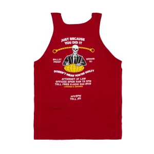 Not Guilty Cardinal Tank Top