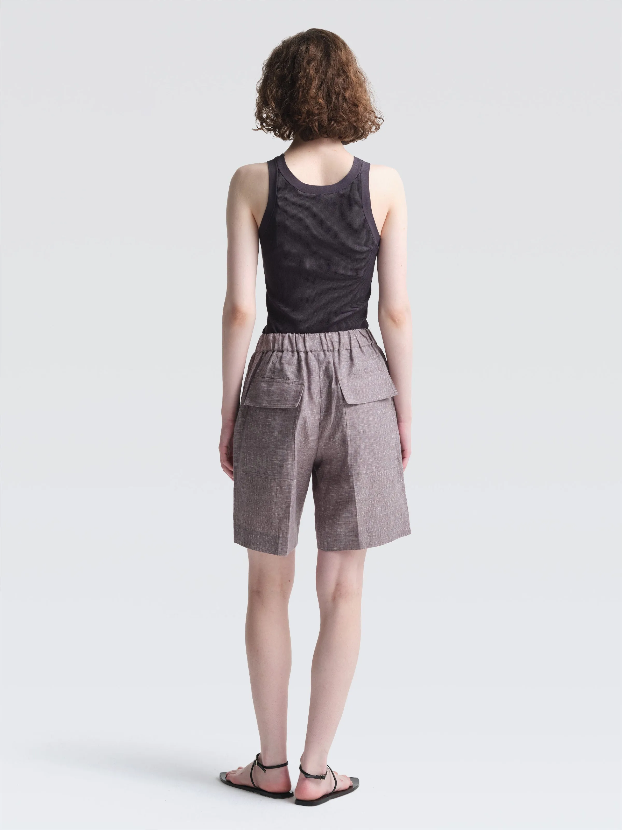 Organic Linen Eileen Shorts