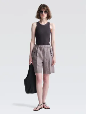 Organic Linen Eileen Shorts
