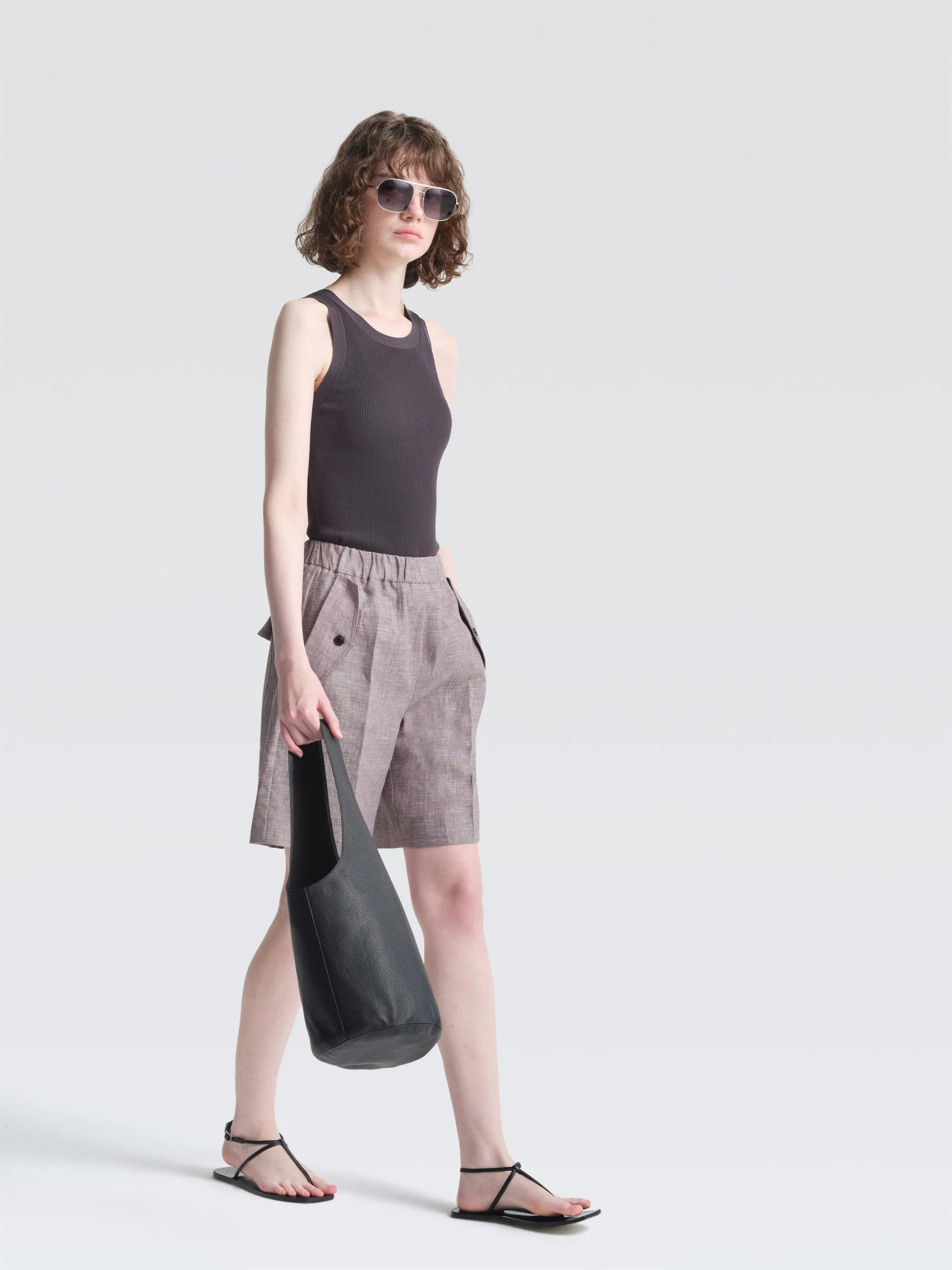 Organic Linen Eileen Shorts