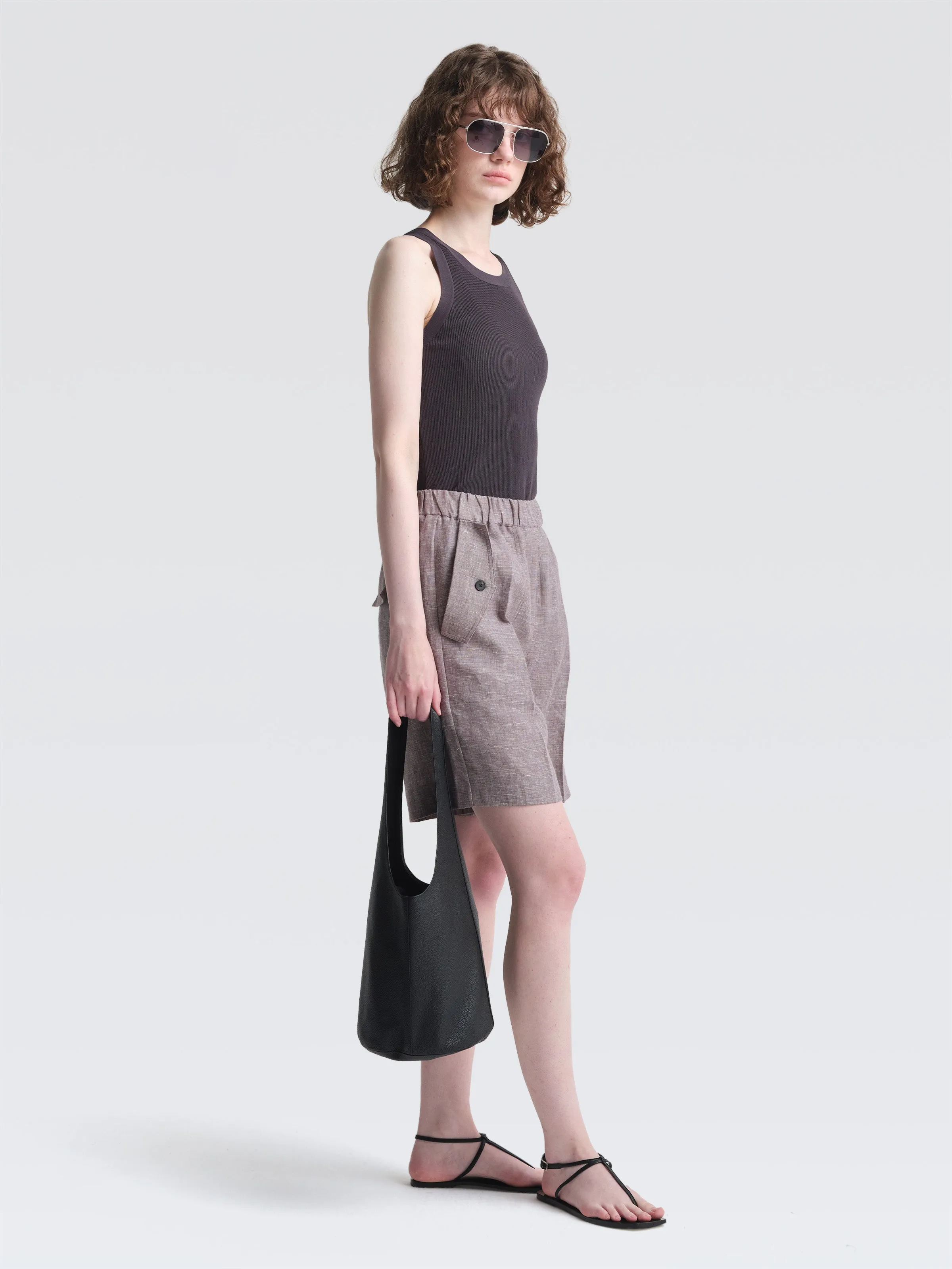 Organic Linen Eileen Shorts