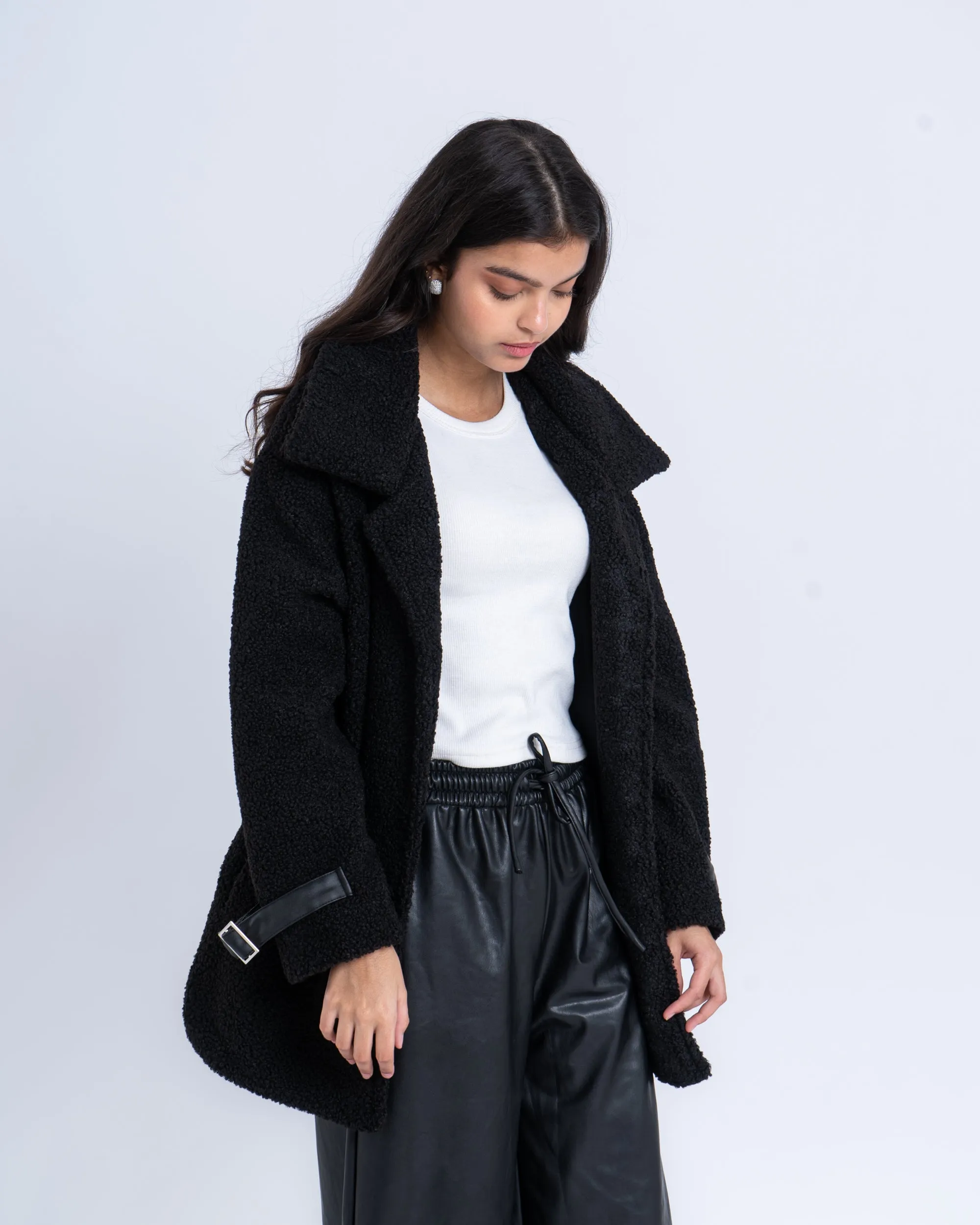 Oversized Teddy Jacket