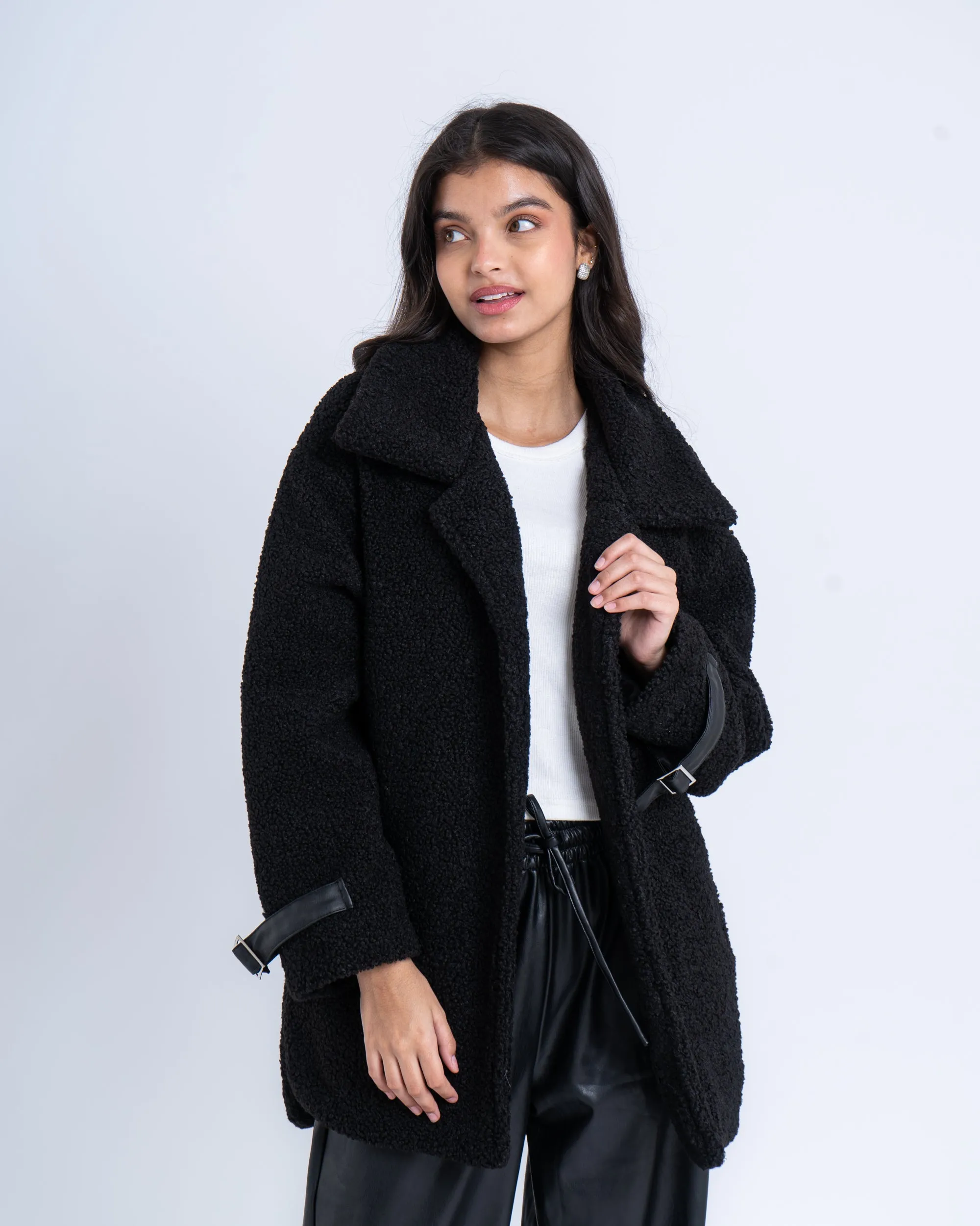 Oversized Teddy Jacket