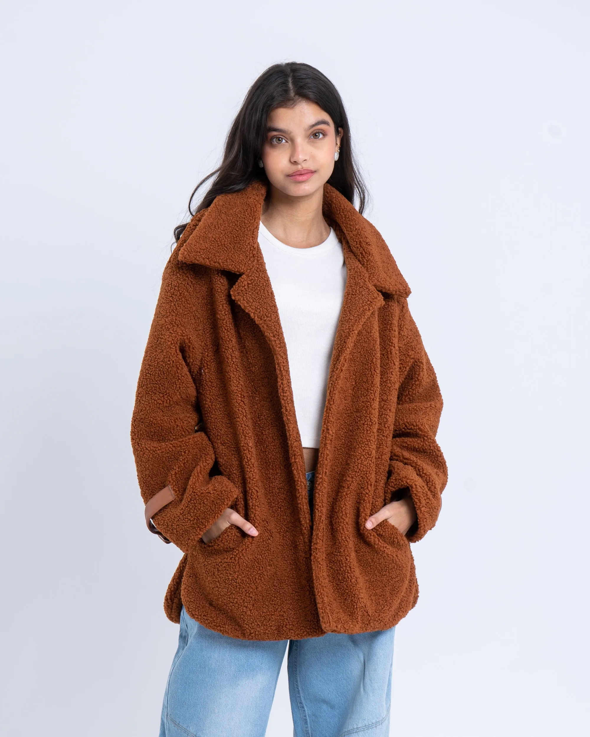 Oversized Teddy Jacket
