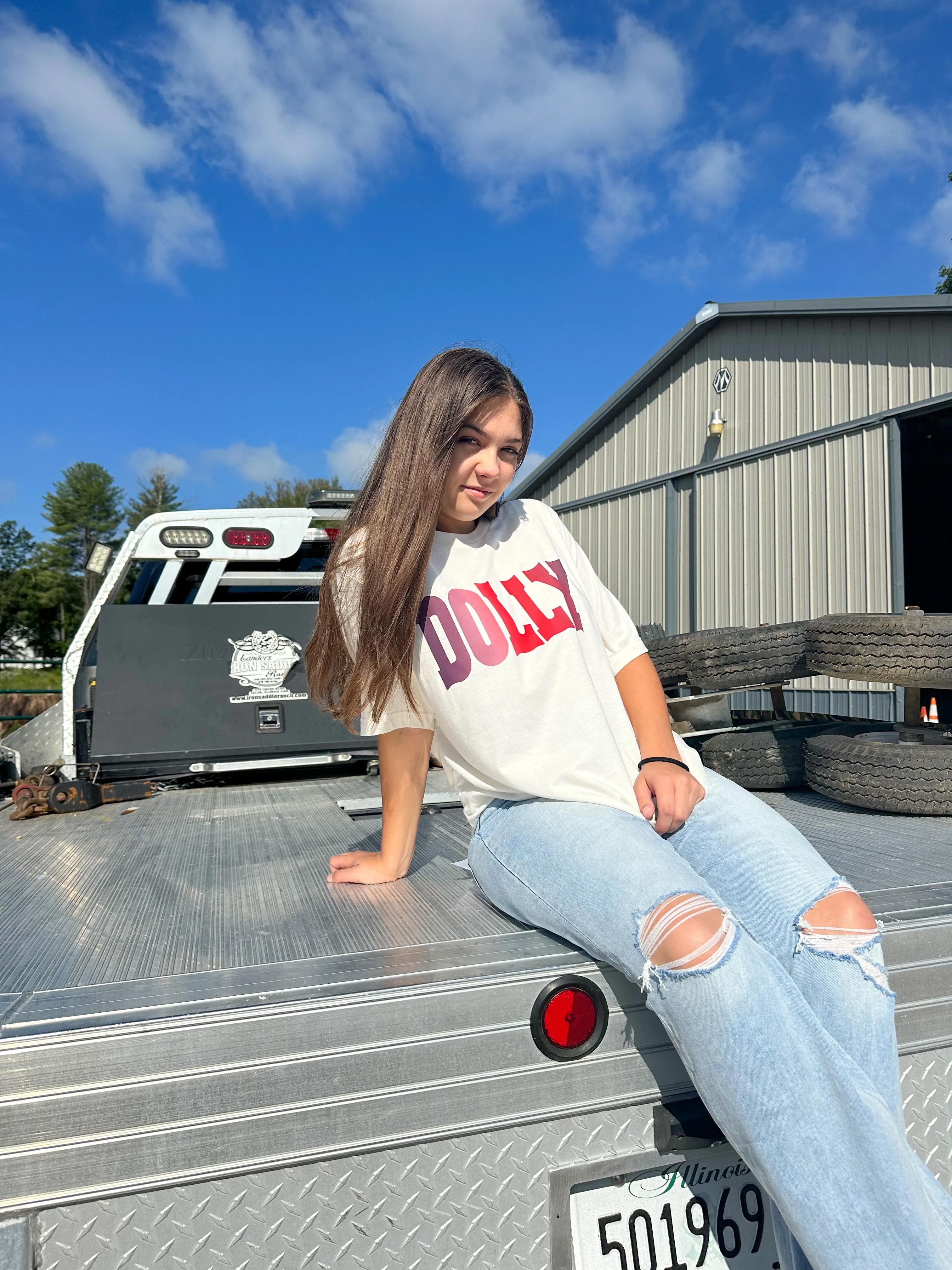 Pink "Dolly" Tee