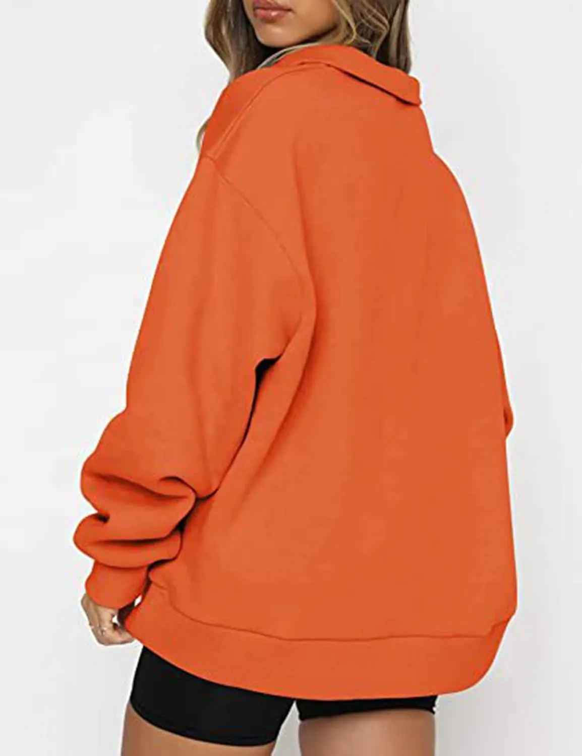 PLMOKN Hoodies for Women Zip Up Fashion Cropped Sweatshirts Long Sleeve Fall Winter Fuzzy Warm Pullover Outfits Clothes