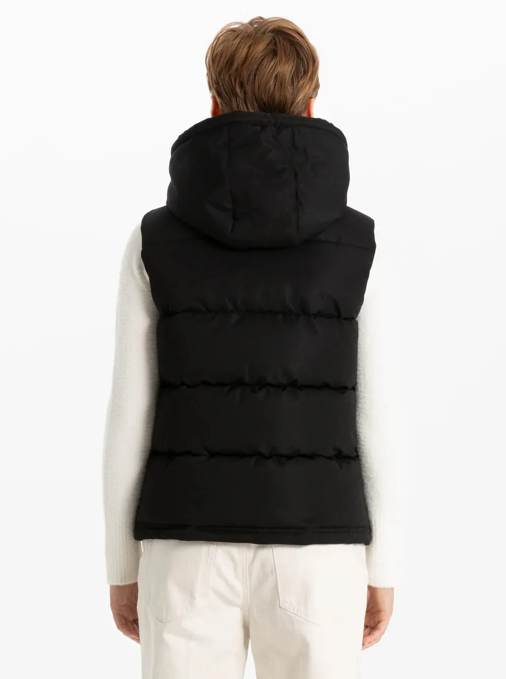 Point Zero Hooded Vest - Black