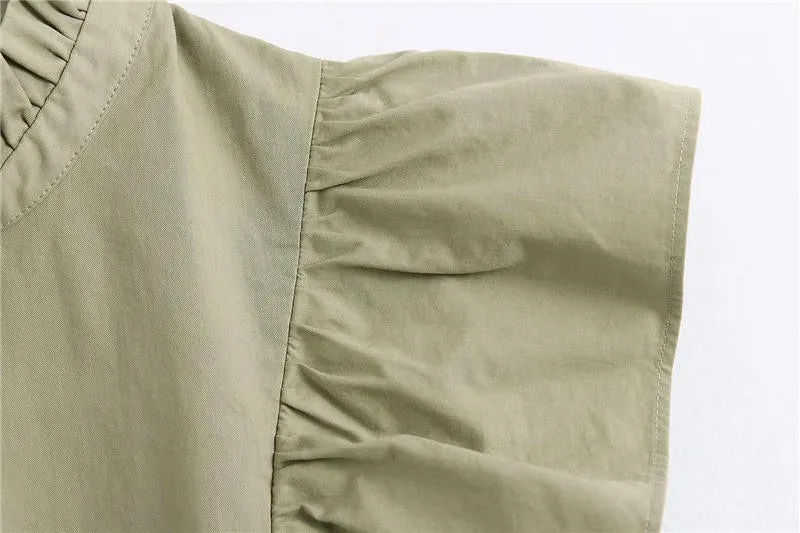 POPLIN BLOUSE