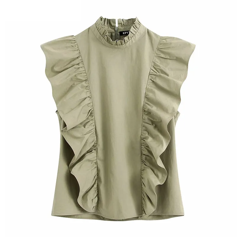 POPLIN BLOUSE