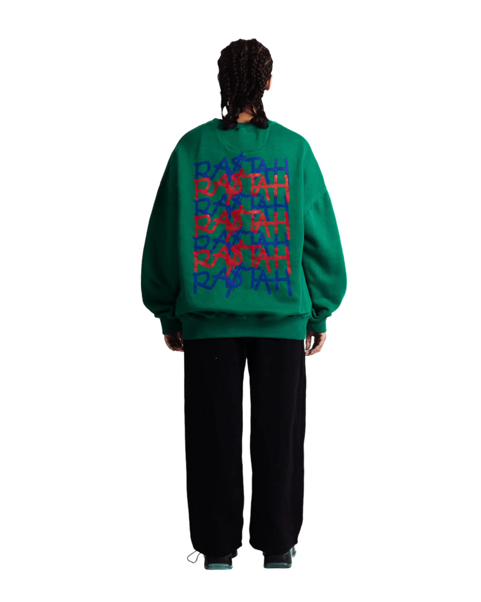 "MONEYBALL" GREEN SWEATSHIRT