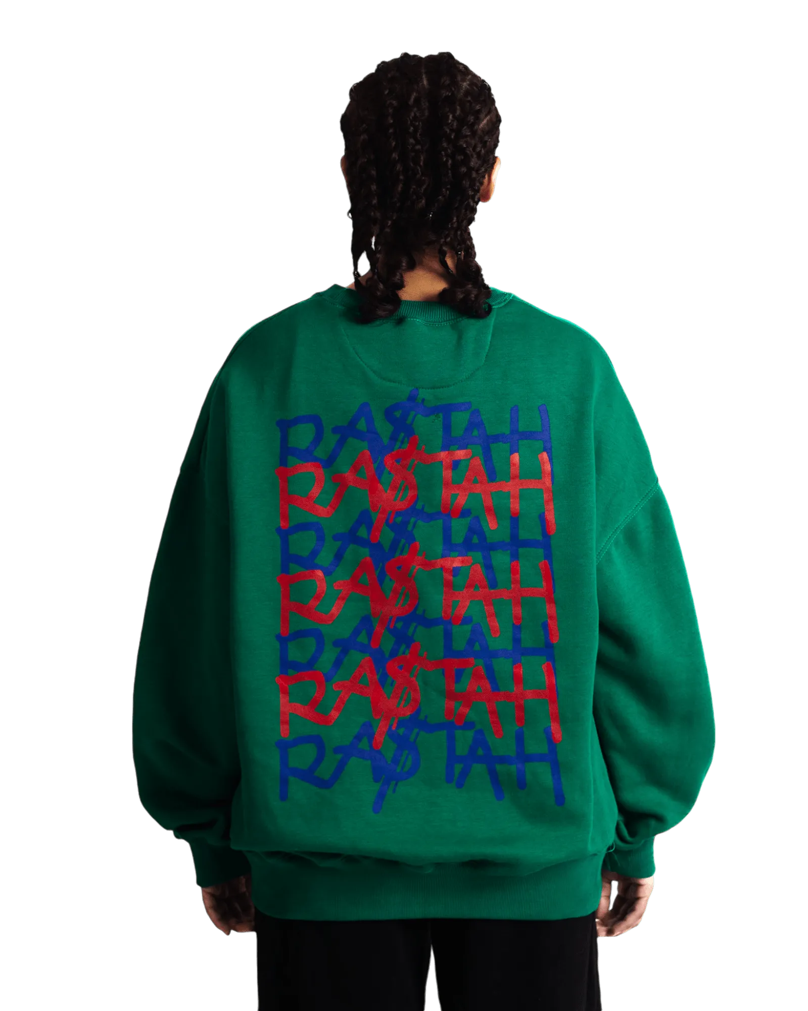 "MONEYBALL" GREEN SWEATSHIRT