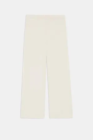 Relaxed Straight Pant in Rice