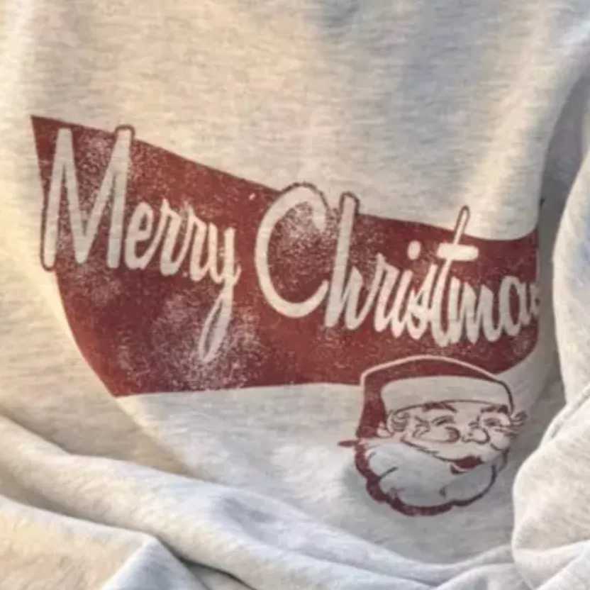 Retro Santa Sweatshirt (Two Colours)