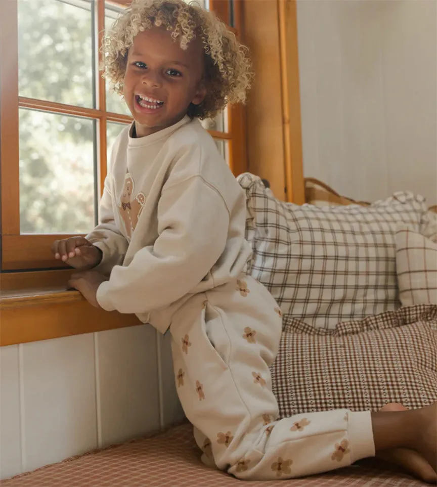 Rylee   Cru- Relaxed Sweatshirt   Sweatpant Set (Gingerbread)