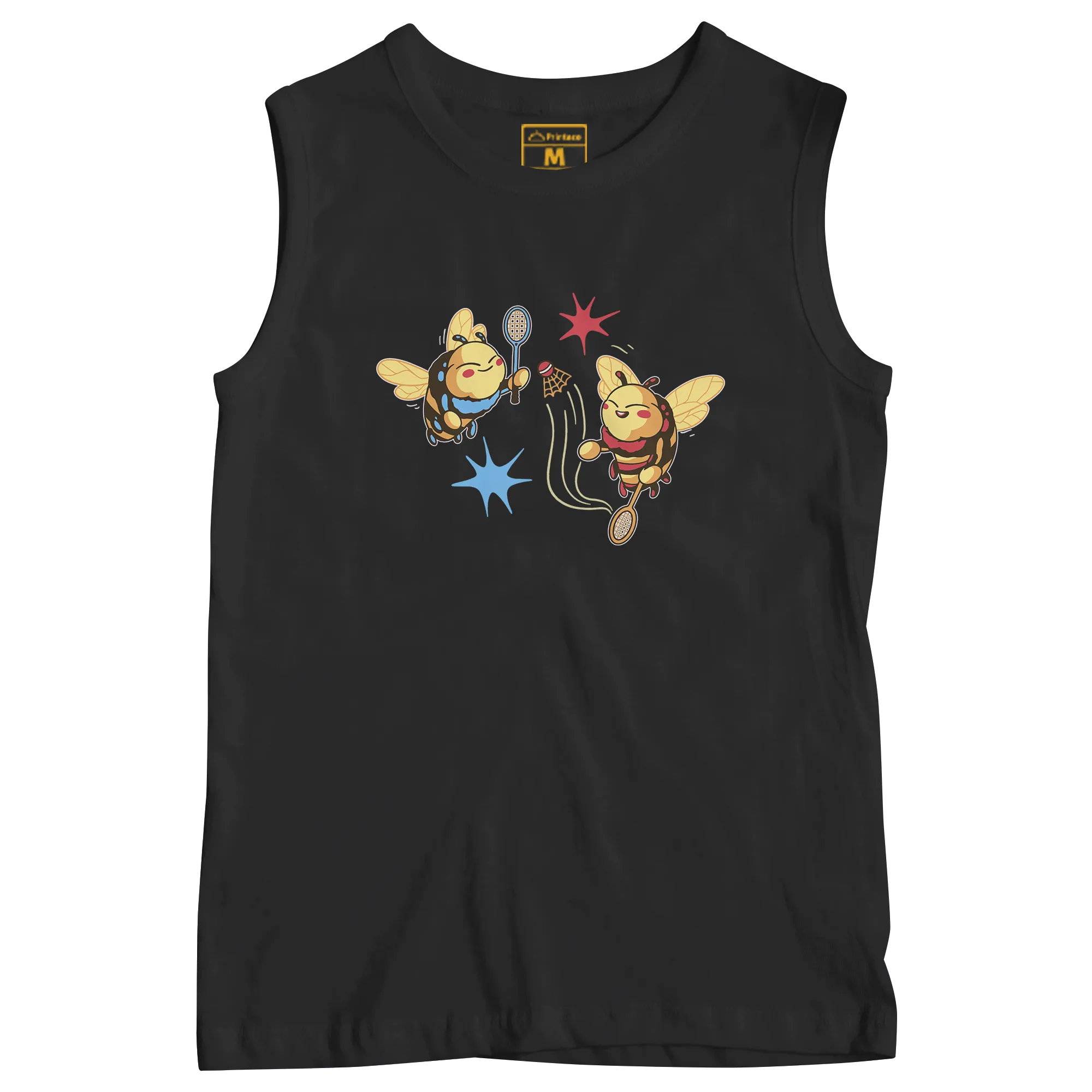 Sleeveless Drifit Shirt: Beeminton