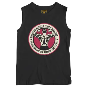 Sleeveless Drifit Shirt: Building Muscles