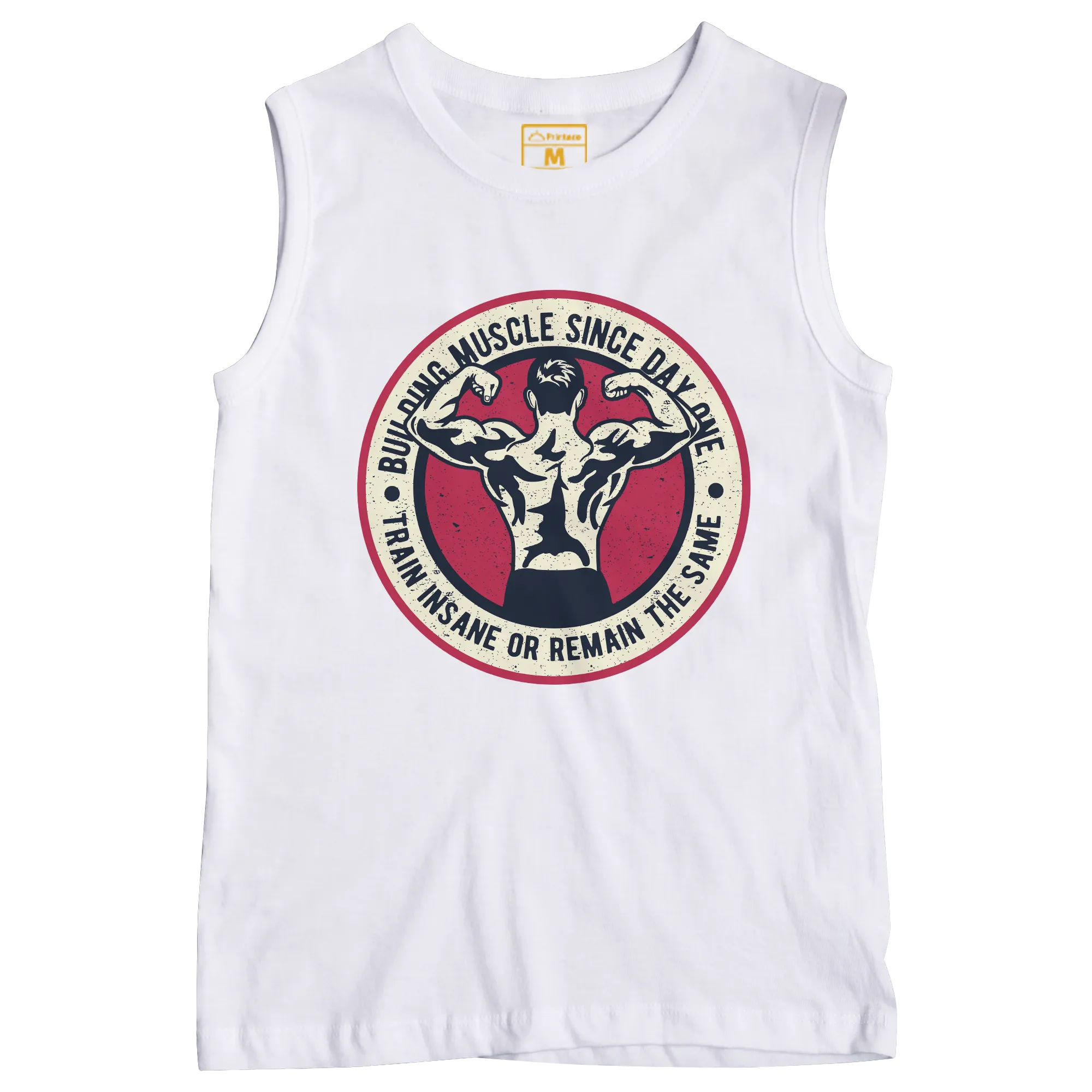 Sleeveless Drifit Shirt: Building Muscles