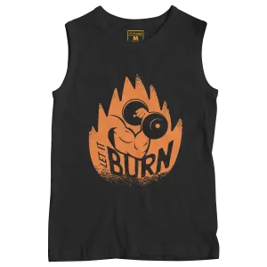 Sleeveless Drifit Shirt: Let it Burn
