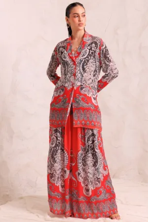 Spicy Margarita Shirred Pants