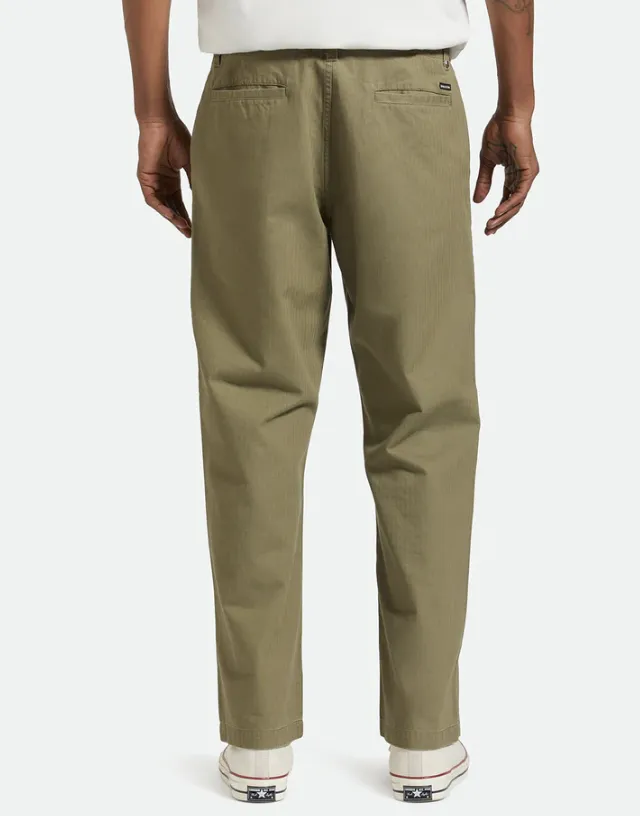 Surplus Herringbone Trouser - Olive