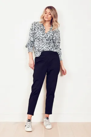 The Others - The Relaxed Animal Shirt - Dusty Blue