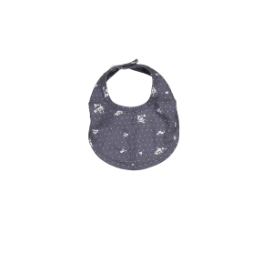 The Printed Bib - Steel Floral