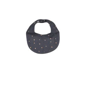 The Printed Bib - Steel Mushroom