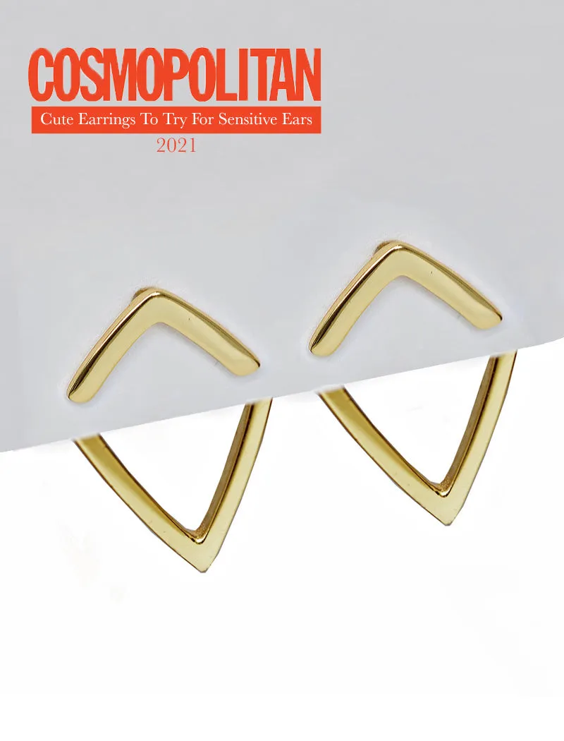 TRILL 2-Way Sterling Silver Stud Earring Jackets
