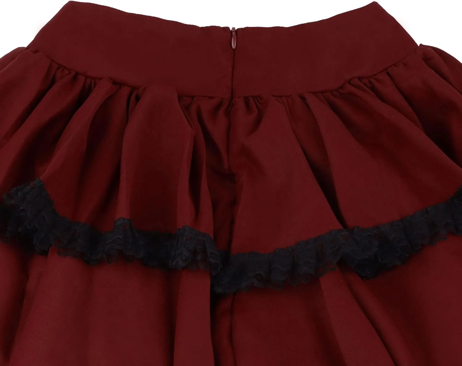 TSMNZMU Womens Gothic Mini Skirts High Waist Punk Grunge Pleated Skirts Harajuku Lolita Skirt Mall Goth Emo Skirt
