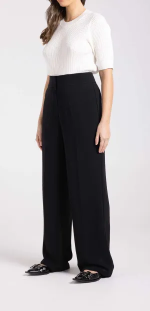 Two T's - Tailored Suit Pant - Black