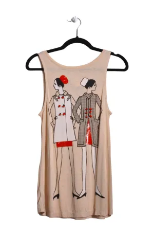UNBRANDED Women T-Shirts Regular fit in Beige - S