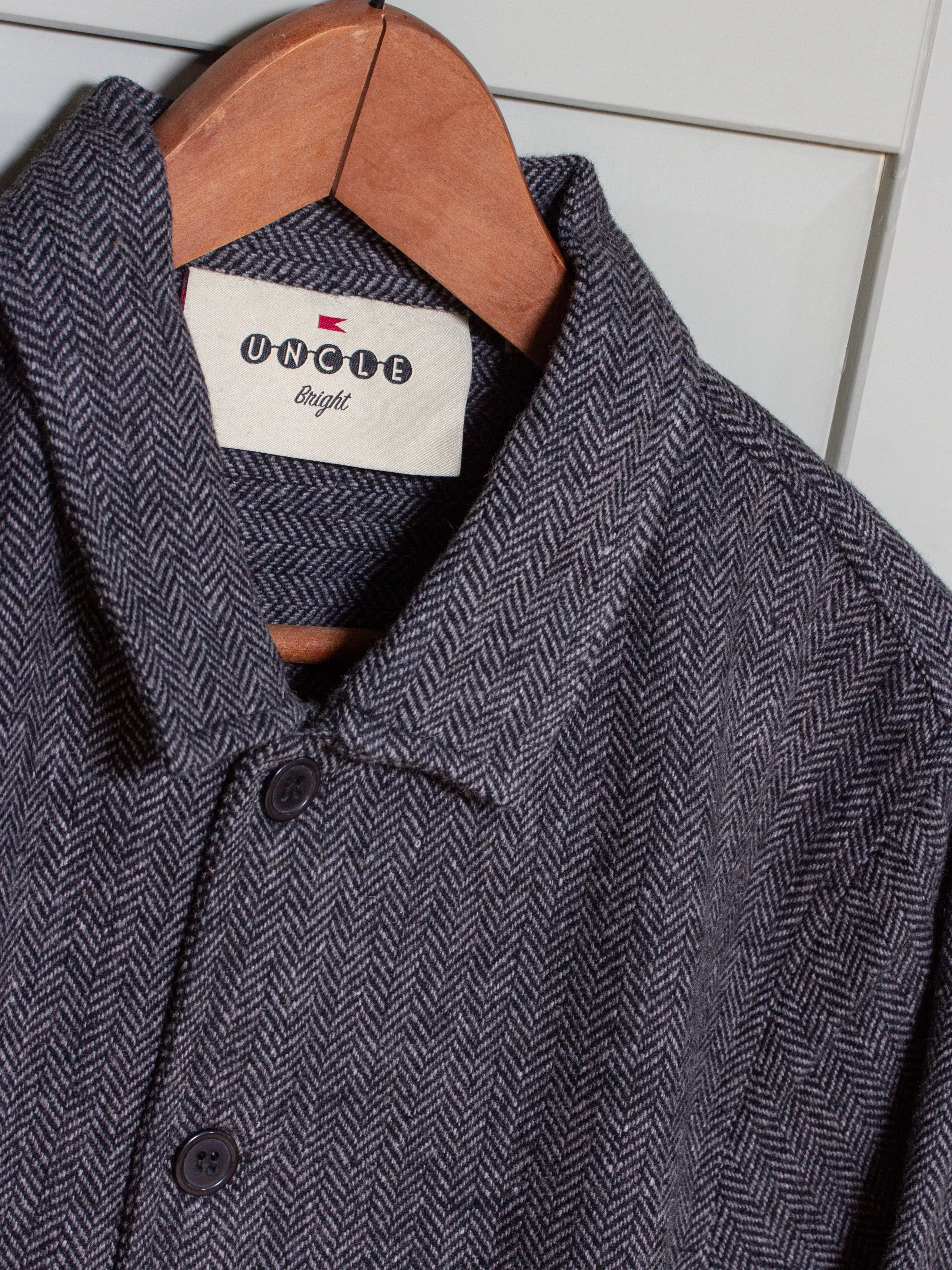Uncle Bright, Jean, Grey Herringbone