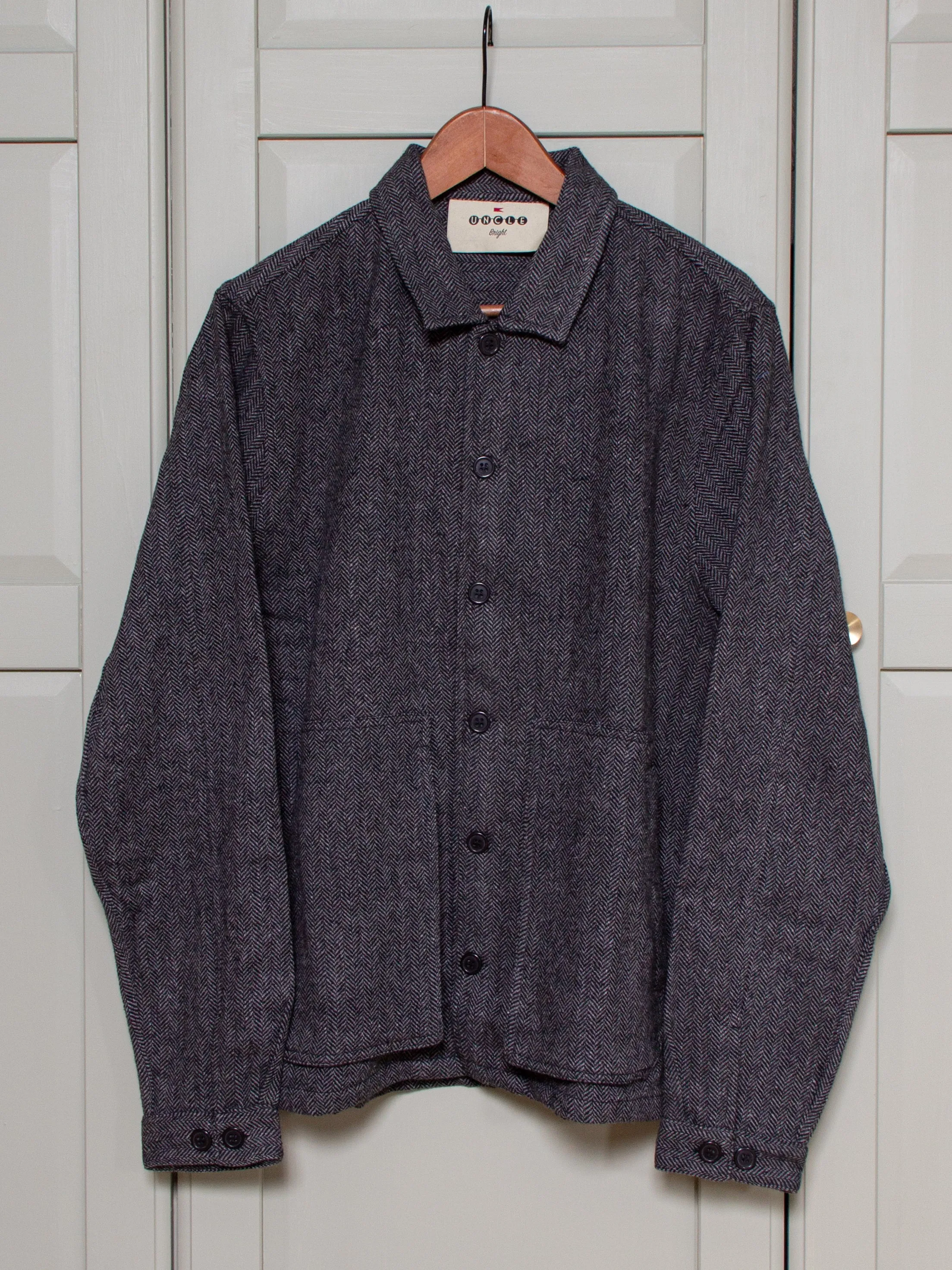 Uncle Bright, Jean, Grey Herringbone
