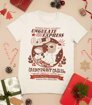 Ungulate Express Reindeer Mail Shirt