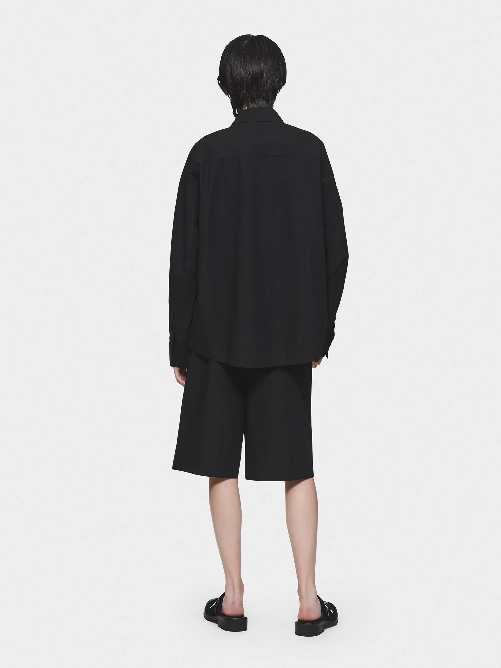 Uniform Top in Black