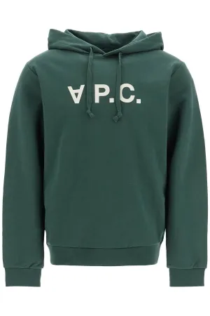 unisex grand vpc hooded sweat COHBN M27908 VERT FONCE BLANC