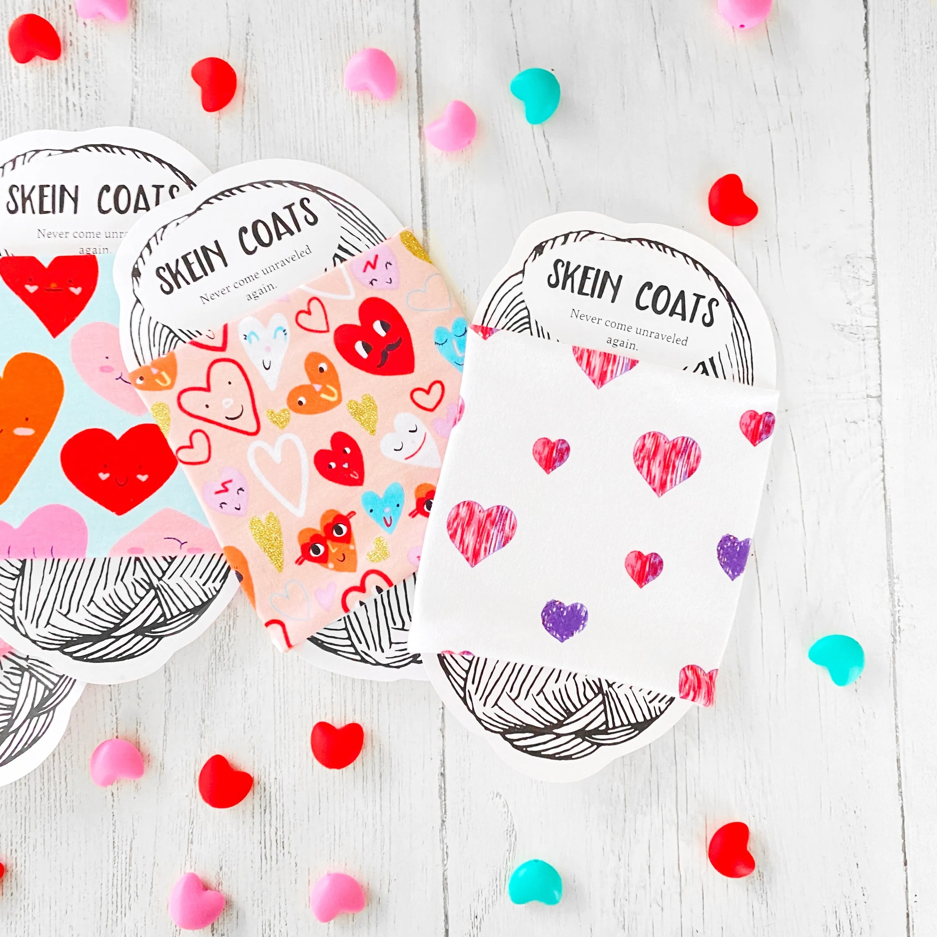 Valentine's Day Skein Coat - Love Is In the Air