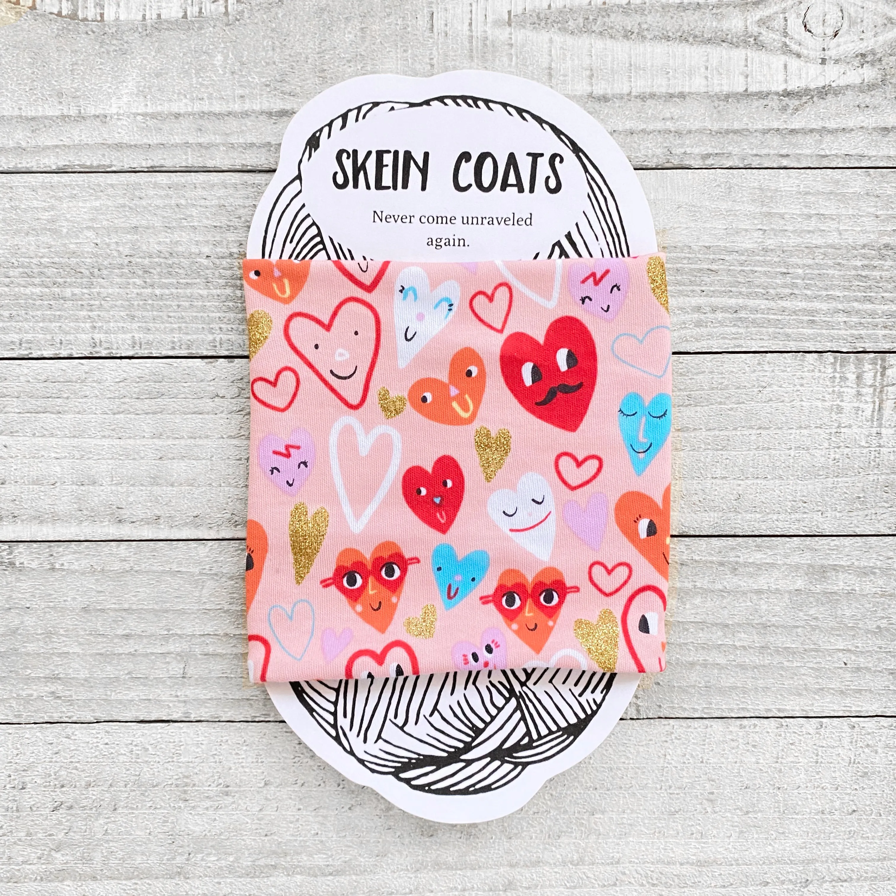 Valentine's Day Skein Coat - Love Is In the Air
